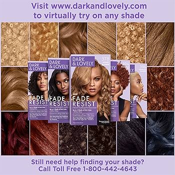 Dark And Lovely Fade Resist Hair Color, Sun Kissed Brown 377