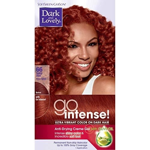 Dark And Lovely Go Intense! Spicy Red Hair Color 1