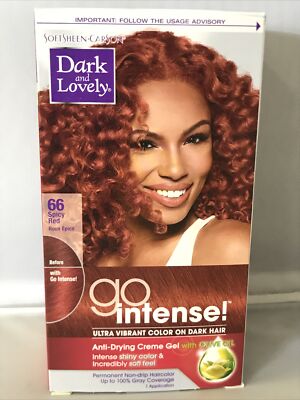 Dark And Lovely Go Intense! Spicy Red Hair Color 1