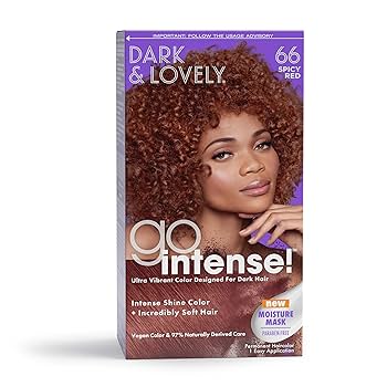 Dark And Lovely Go Intense! Spicy Red Hair Color 1