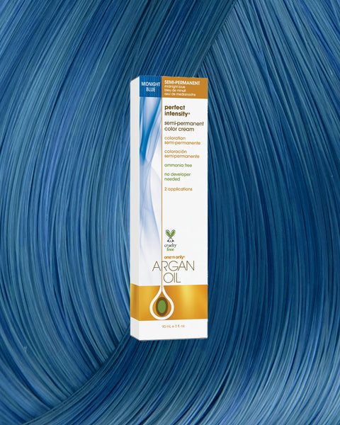 Dark And Lovely Mid-Night Blue Hair Color, Size 2