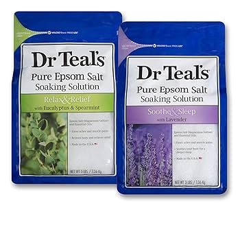Dr. Teal's Epsom Salt 3lb - Relax & Relief Eucalyptus Spearmint