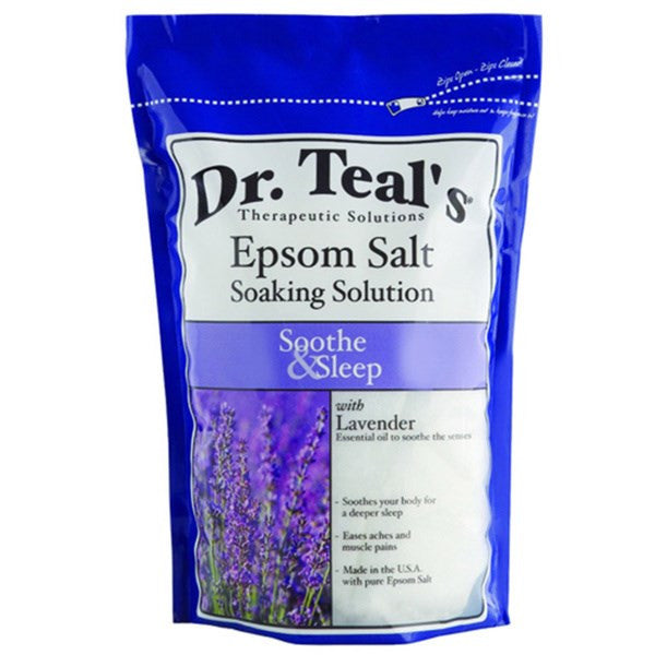 Dr. Teal's Epsom Salt 3lb - Soothe & Sleep Lavender