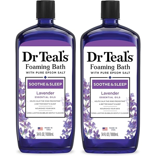 Dr. Teal's Lavender Foaming Bubble Bath 34 fl.oz.