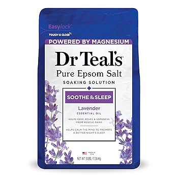 Dr Teal's Epsom Salt Soaking Solution, 3 lbs