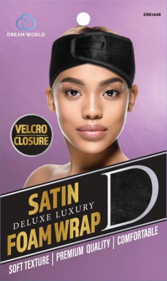 Dream Women Satin Foam Wrap with Velcro Closure