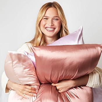 Dream Women Satin Pillow Cover