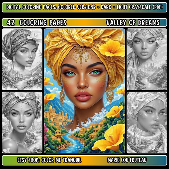 Dream Women Turban Hat in Dark Color