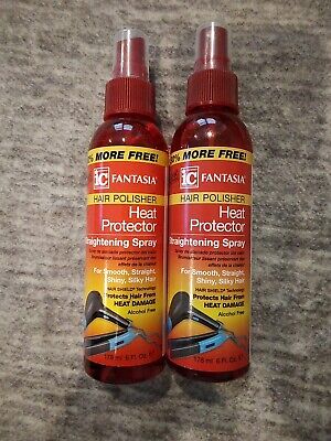 Fantasia Hair Polisher Heat Protector Spray, 2 Fl