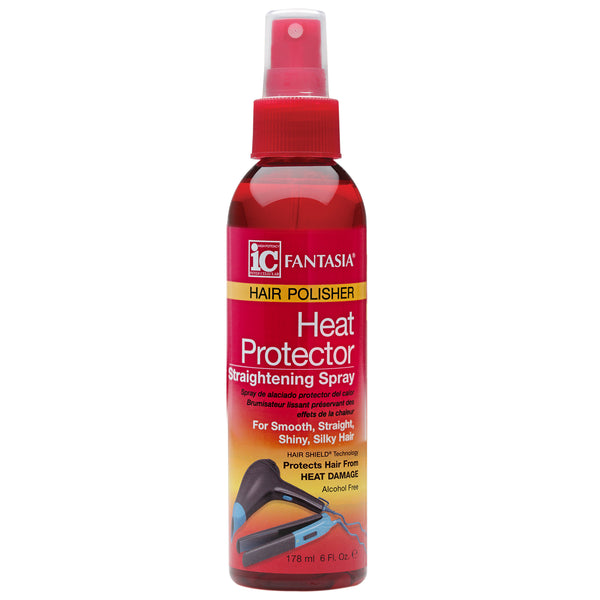 Fantasia Hair Polisher Heat Protector Spray, 6 oz