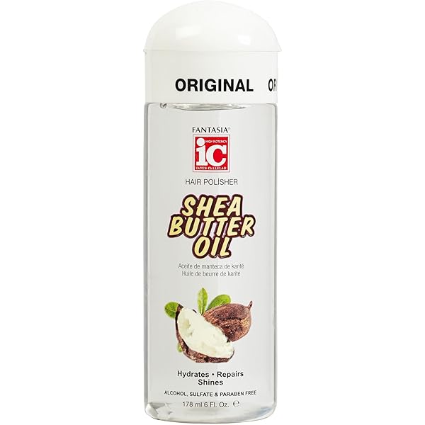 Fantasia Hair Polisher Shea Butter Oil, 6 Ounce