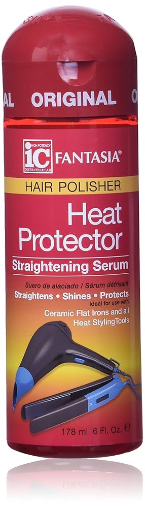 Fantasia Heat Protector Straightening Serum, 2 Ounce