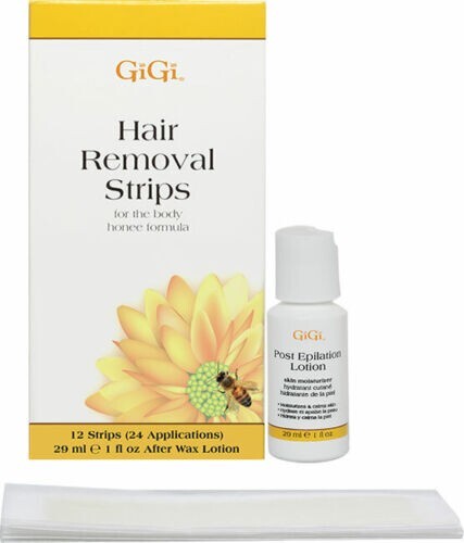 GIGI Hair Removal Strips for Face, 1 fl oz