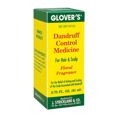 Glover's Dandruff Control Medicine Floral 2.75 Oz