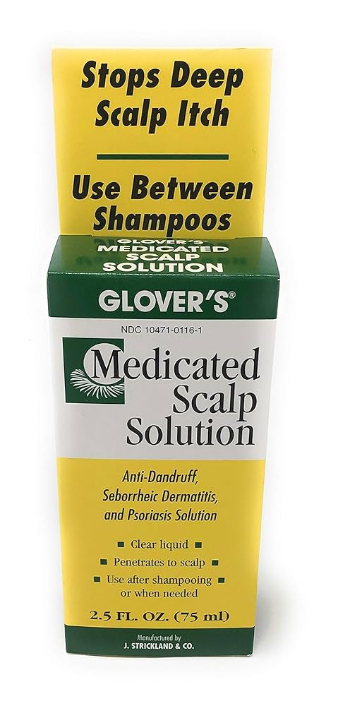 Glover's Medicated Scalp Solution