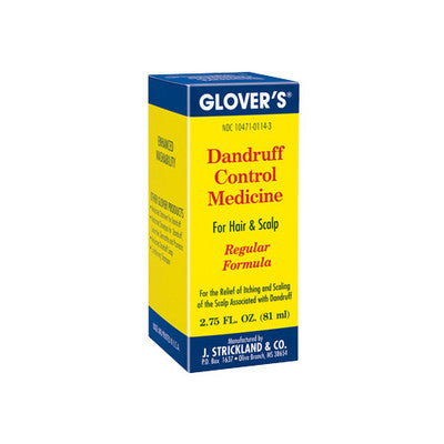 Glover's Medicine Scalp Treatment for Dandruff, 2.75 Fl Oz