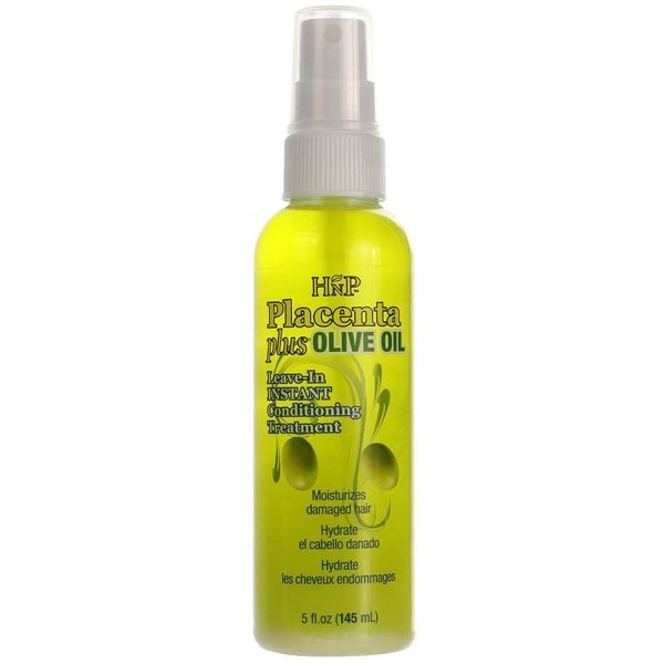 HnP Placenta Plus Olive Oil Leave-in Treatment, 5 Fl Oz