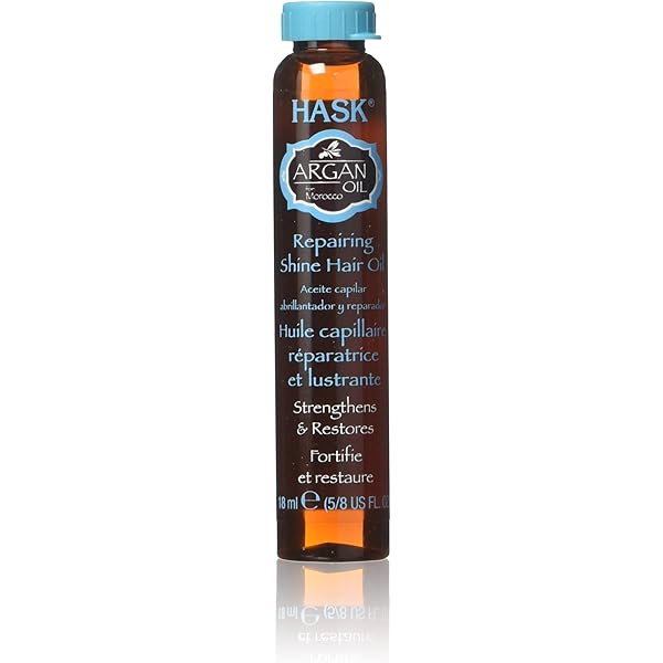 Hask Argan Oil Repairing Hair Oil, 0.62 oz