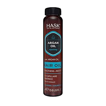 Hask Argan Oil Repairing Hair Oil, 0.62 oz