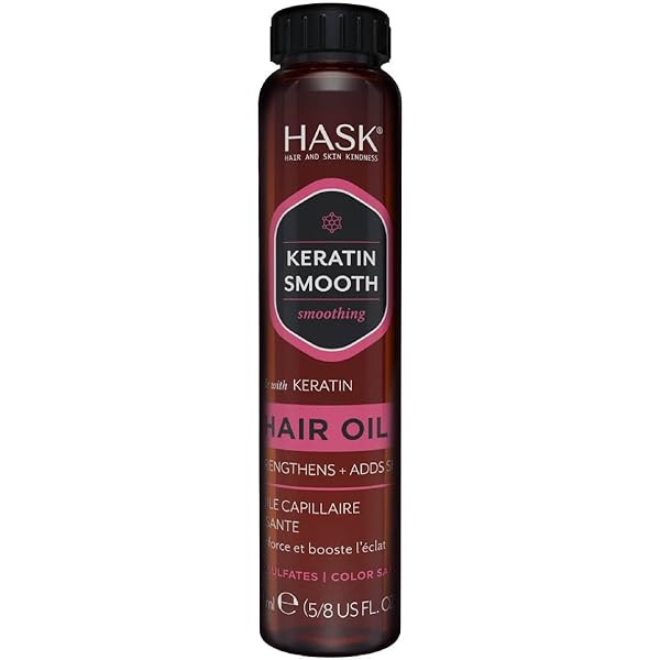 Hask Macadamia Moisturizing Oil 18 ml for Shiny Soft Hair