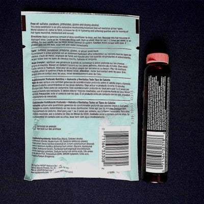 Hask Monoi Coconut Oil Conditioner 1.75 oz for Shiny Hair