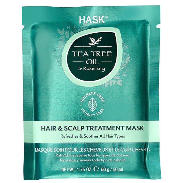 Hask Scalp Treatment Hair Mask 1.75oz Tea Tree Rosemary