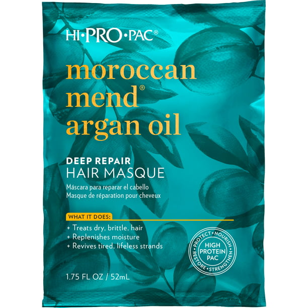 Hi Pro Pac Moroccan Mend Argan Oil Hair Masque 1.75 Fl Oz