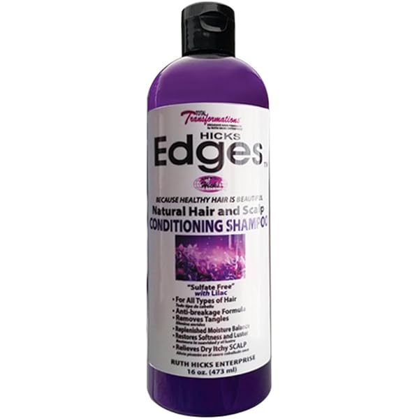 Hicks Natural Hair and Scalp Shampoo with Lilac - 16 Oz