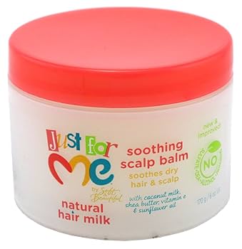 Just For Me Hair Milk Soothing Scalp Balm, 6 Oz