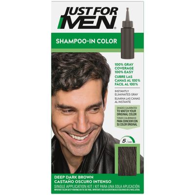 Just For Men Shampoo-in Color, Darkest Brown-Black, 1oz
