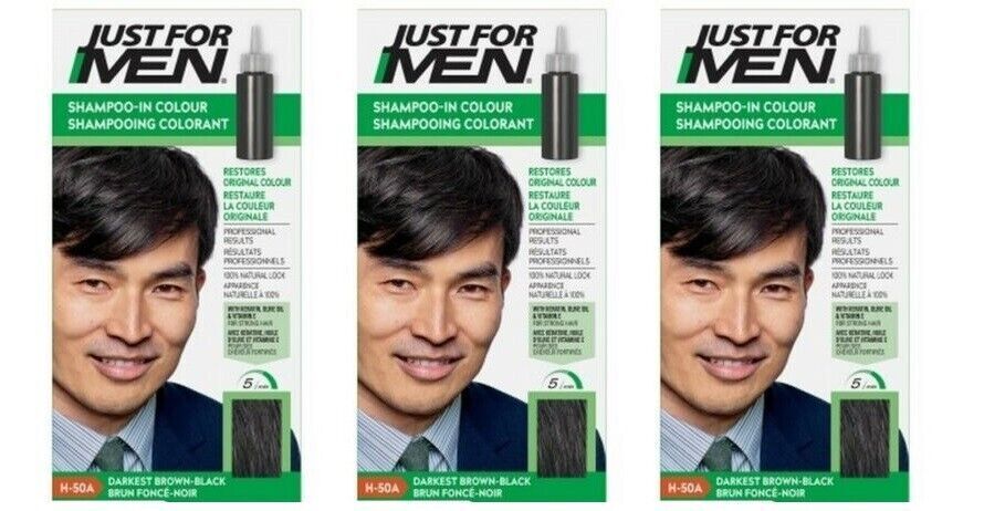Just For Men Shampoo-in Color, Darkest Brown-Black, 1oz