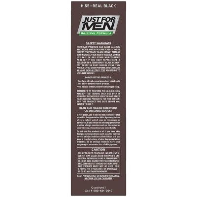 Just For Men Shampoo in Real Black H-56