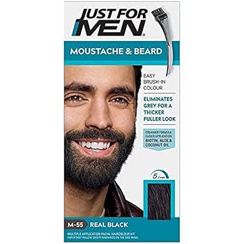 Mustache & Beard Darkest Brown Gel
