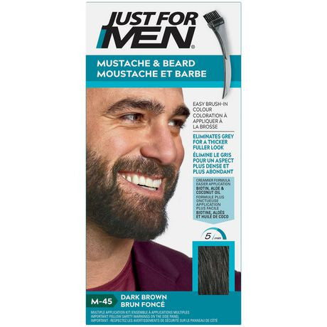 Mustache & Beard Darkest Brown Gel