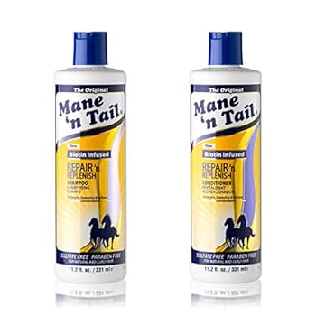 Mane N Tail Biotin Shampoo 11.2 OZ Repair 'n Replenish