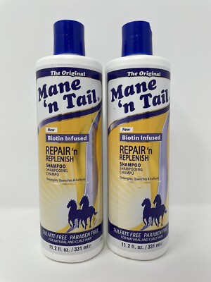 Mane N Tail Biotin Shampoo 11.2 OZ Repair 'n Replenish