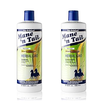Mane 'n Tail Herbal Gro Conditioner 27.05 Fl Oz Olive Oil Infused