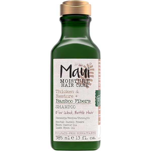 Maui Moisture Bamboo Fiber Shampoo 12 oz Thicken & Restore