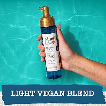 Maui Moisture Curl Foam Mousse 8.5 Fl. Oz Coconut Milk