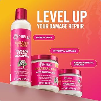 Mielle Babassu Oil & Mint Deep Conditioner 8 OZ