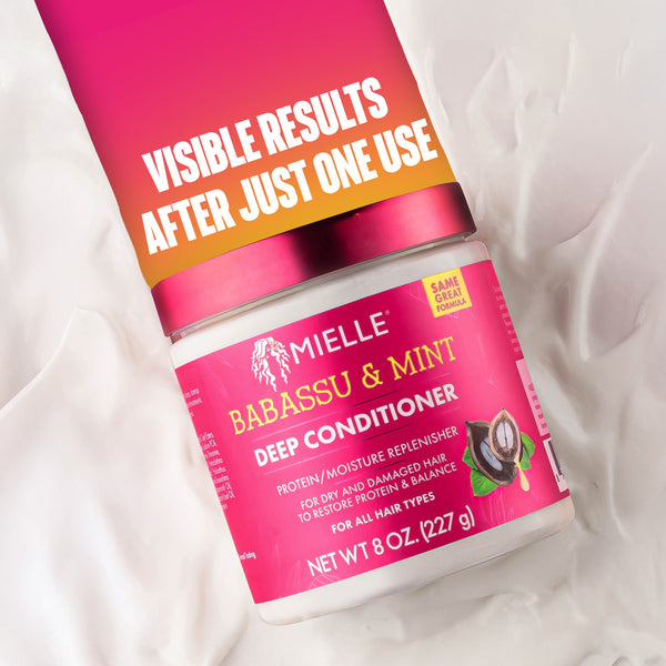 Mielle Babassu Oil & Mint Deep Conditioner 8 OZ