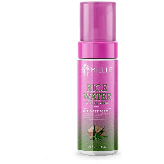 Mielle Rice Water Braid Set Foam 7.5 oz