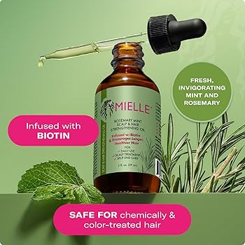 Mielle Rosemary Mint Scalp & Edge Hair Oil 4 Fl Oz