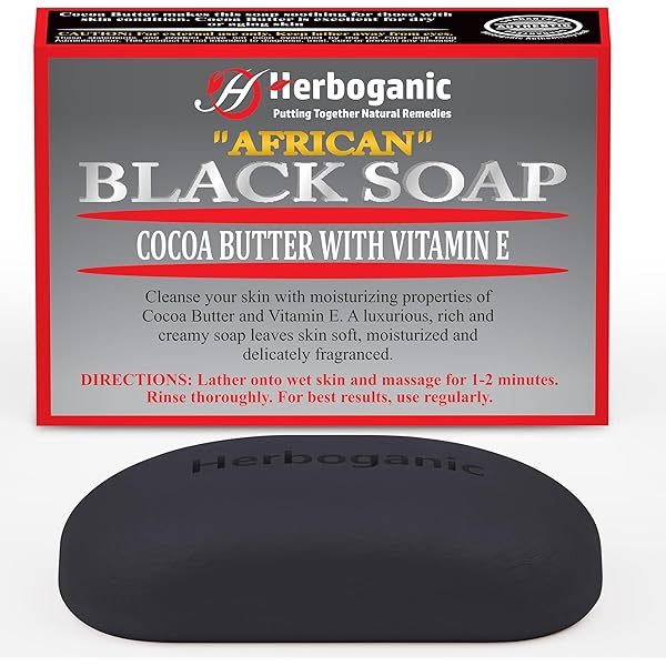 Natures Aid African Black Soap 6.5 Oz Pack of 1