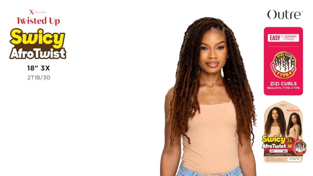 Outre Swicy AfroTwist 18" Hair