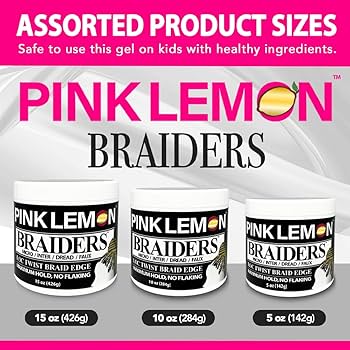 Pink Lemon Braiders Hair Cream