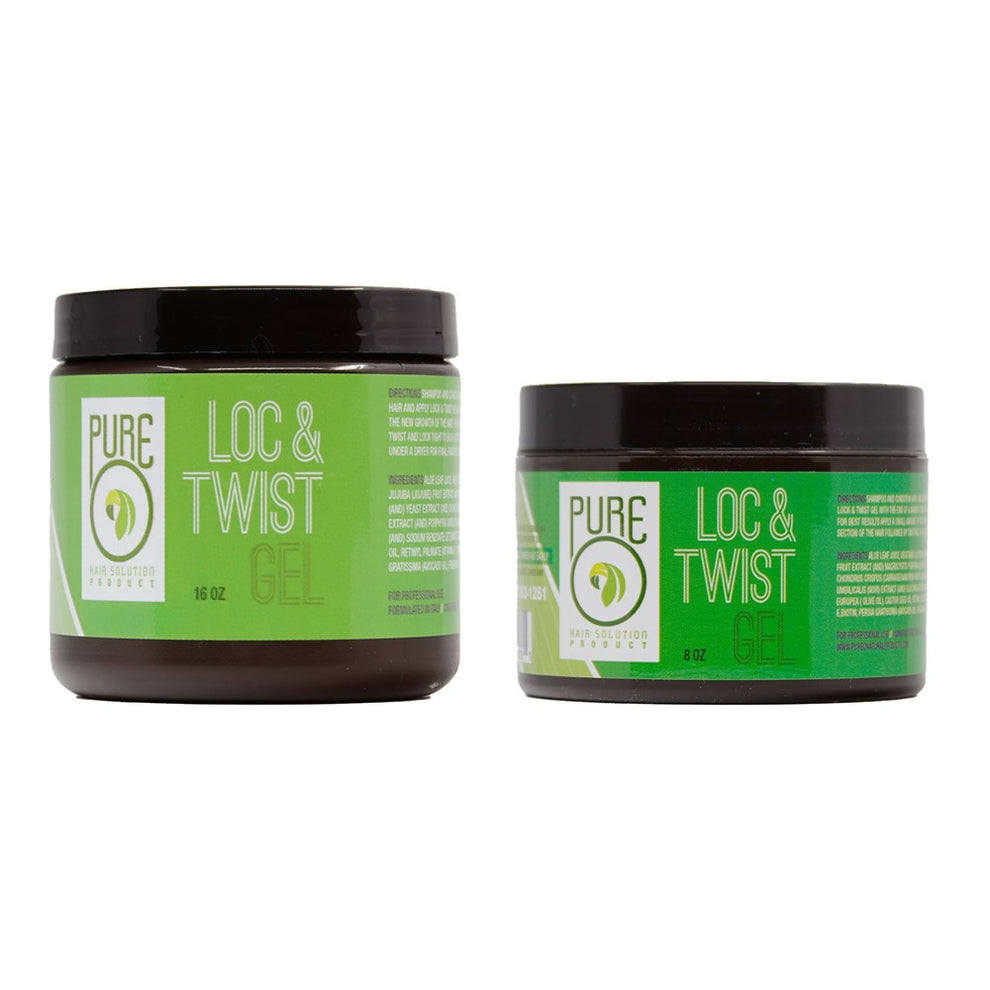 Pure O Natural Loc & Twist Gel 16 Oz