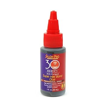 SalonPro 30 Second Bonding Glue 1 Oz  and eye lash glue 0.25