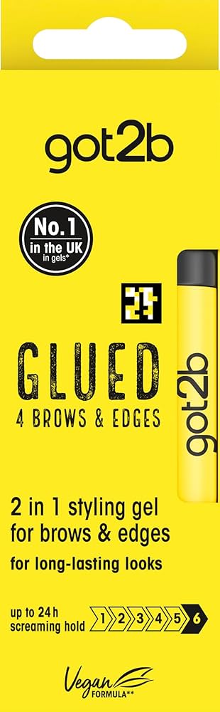 Schwarzkopf Got2B Glued Brows & Edges Gel - 0.54oz Pack of 1