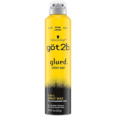 Schwarzkopf Got2B Glued Hair Mousse 8oz Pack of 1